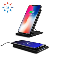 Newest Cordless Phone Charging Mat  wireless charger for Tablet with Holder