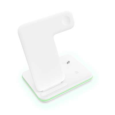 3 in 1 Wireless Charger 15w Table Charger for Mobile Watch Earburds